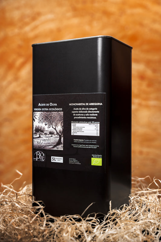 Aceite de Oliva Virgen Extra Ecológico – Lata 5L